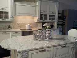 Quartz in the kitchen interior
