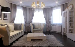 Yataq Otağı Üç Pəncərə Foto