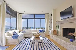 Marine living room interior