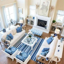Marine living room interior