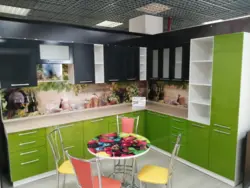 Kitchen furniture factory interior center