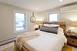 Air conditioner in bedroom design
