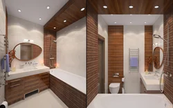 Bathroom in a one-room photo