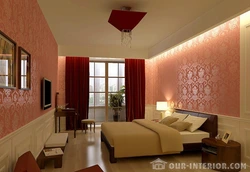 Photo of burgundy bedrooms