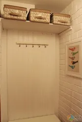 Finishing the hallway with clapboard photo