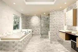 Floor tiles for bathroom photo