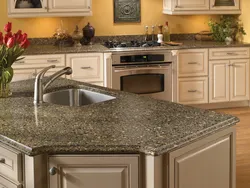 Countertop барои ошхона дар сурати дохилӣ, ки беҳтар аст