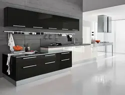 High kitchen interior