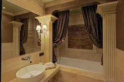 Bathtubs with columns photo