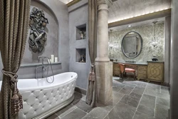 Bathtubs with columns photo