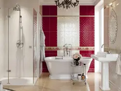 Bathroom Interior Made Of Ceramic Tiles