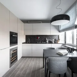 Gray Kitchen Minimalism Design