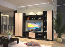 Wall slide in the living room photo