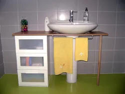 Hammomdagi fotosuratda lavaboni qanday o'rnatish kerak
