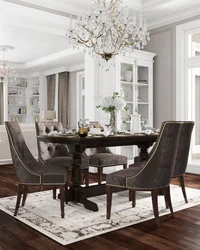 Living room chairs with soft seat and back classic photo
