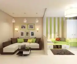 Interior Two Rooms In One Apartment