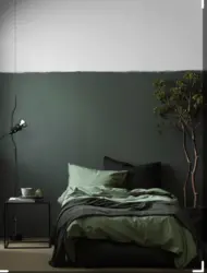 Khaki bedroom design