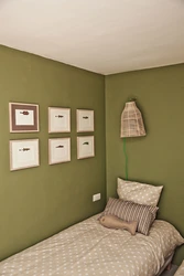 Khaki bedroom design