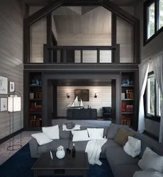 Living room high ceilings photo design