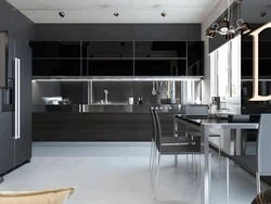 Kitchen hi-tech design is