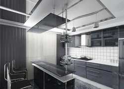 Kitchen hi-tech design is