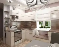 D kitchen layout photo