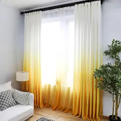 Veil in the living room interior