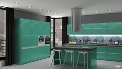 Emerald kitchen design