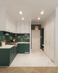 Emerald kitchen design