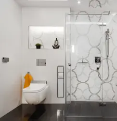 Bathroom Design With Shower In Light Colors