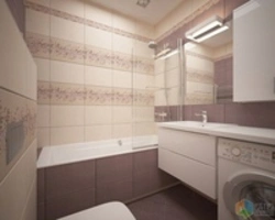 Дизайн ванны в пастельных тонах