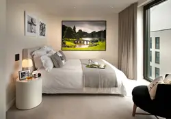Bedroom paintings design photo