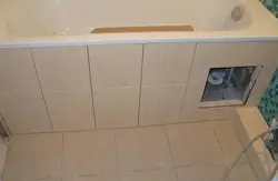 Do-it-yourself sliding bath screen photo