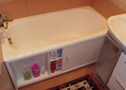 Do-it-yourself sliding bath screen photo