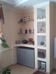Фото ниши в стене на кухне фото интерьер