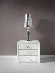Yotoqxonadagi Fotosuratda Yotoqxona Stolidagi Lampalar