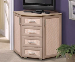 Bedside table chest of drawers for bedroom photo