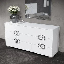 Bedside table chest of drawers for bedroom photo