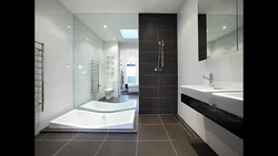 Open bathroom design