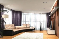 Living Room Design 20 M With Two Windows