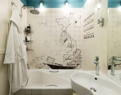 Bathroom wall design options