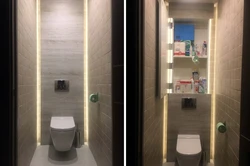Фото санузел с одним унитазом