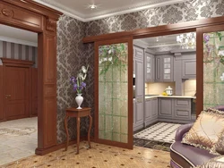 Decorative kitchen partition design