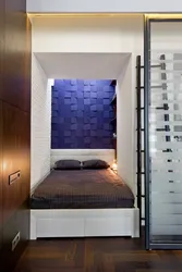 Bedroom design in a room without a window