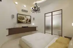 Bedroom design in a room without a window