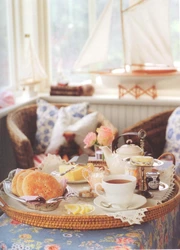 Photo of tea in the kitchen