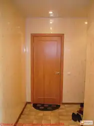 Hallways made of plastic panels photo