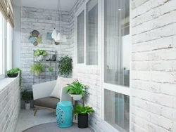 Options for decorating a loggia balcony with your own photos