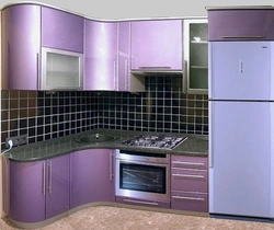Фото кухни из пластика угловой всех