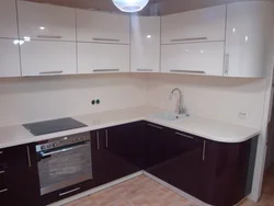 Photo of kitchen made of plastic corner all